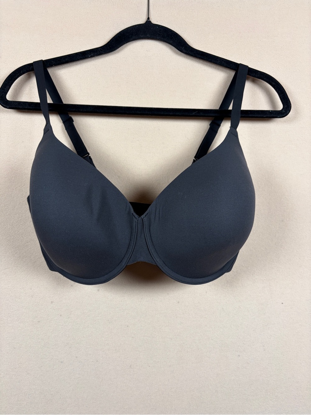 Skims NWT fits everybody T-shirt bra onyx black 36DDD